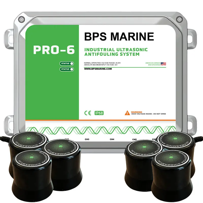 Bps Marine Pro-6 Ultrasonic Antifouling System – 6-Transducer, 24V Dc [24V-Pro-6] 1
