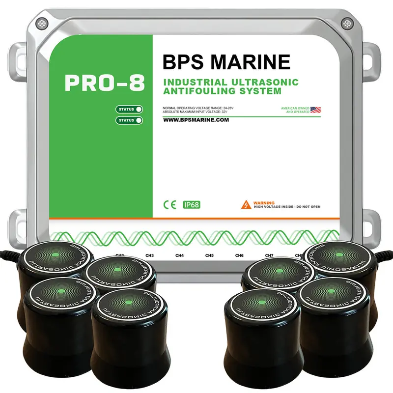 Bps Marine Pro-8 Ultrasonic Antifouling System – 8-Transducer, 24V Dc [24V-Pro-8] 1