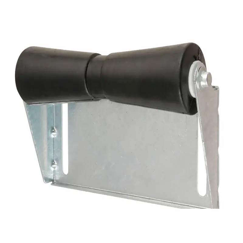 C.E. Smith 10-Inch Black Spool Roller Panel Bracket Assembly 1