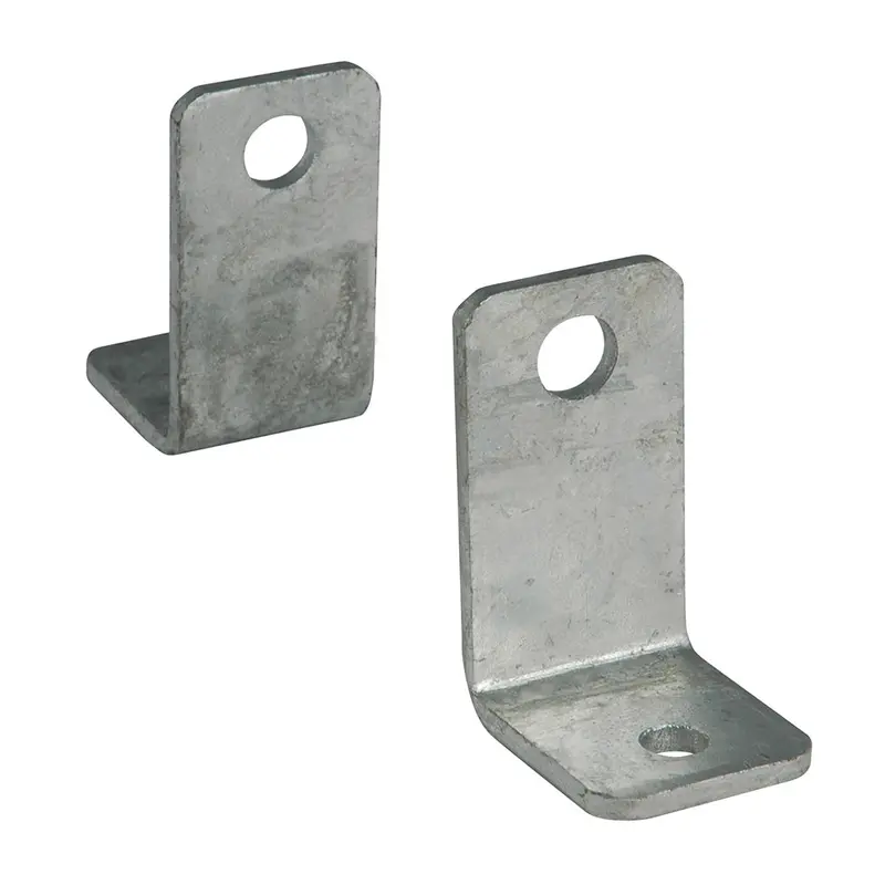 C.E. Smith 10211G Galvanized Side-Angle L-Bracket Pair For Trailer Bunk Mounting 1