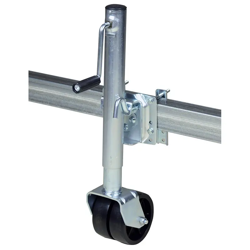 C.E. Smith 1,200-Pound Capacity Swivel Trailer Jack With Dual-Wheel Design 1