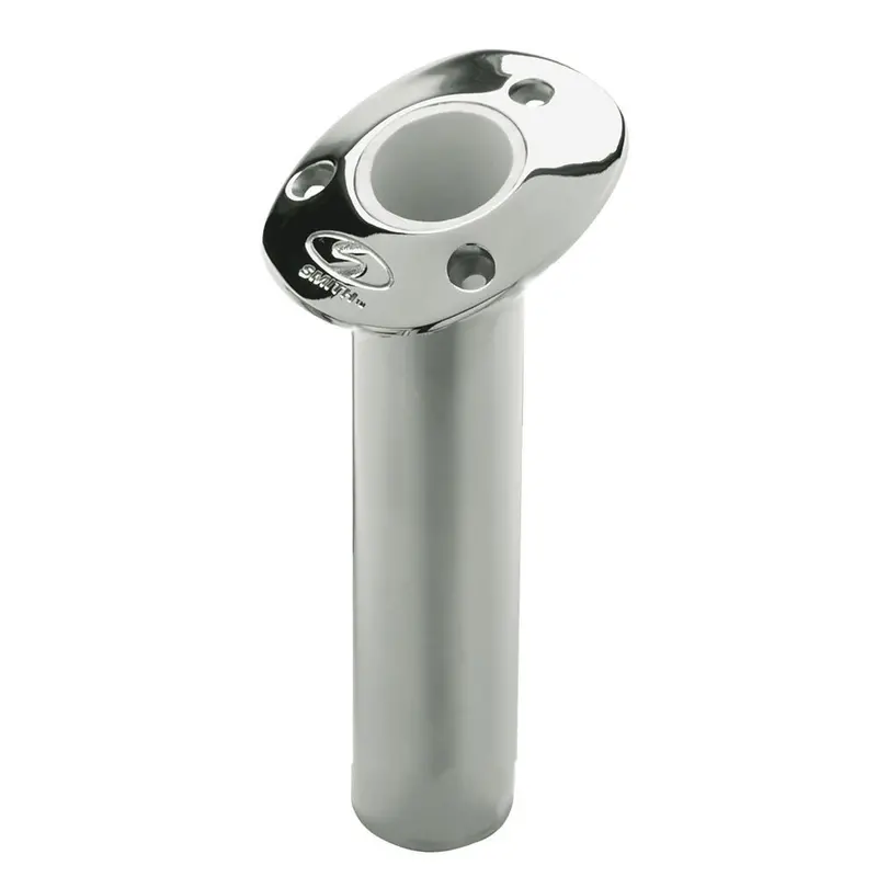 C.E. Smith 15-Degree Flush-Mount Rod Holder For Boat Gunwales 1