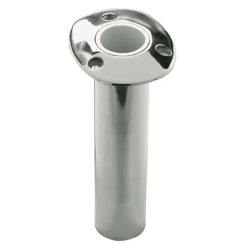 C.E. Smith 536800S Flush-Mount Swivel Rod Holder – 0° Angle, 10.5-Inch Depth 1