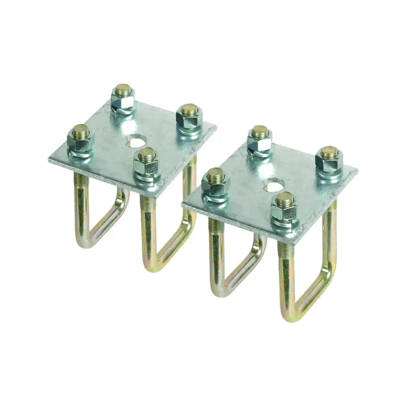C.E. Smith Axle Tie Plate Kit For 1.5-Inch Square Trailer Axles 1