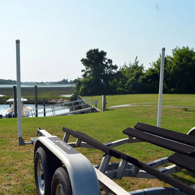 C.E. Smith I-Beam Trailer Guide System – 75-Inch Heavy-Duty Mounting Kit For Boat Launching [27635] 1