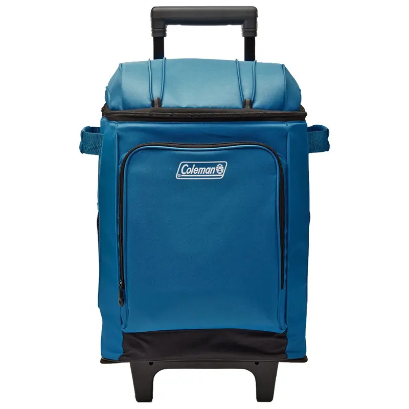 Coleman Chiller 42-Can Wheeled Soft-Sided Cooler – Deep Ocean Color [2158120] 1