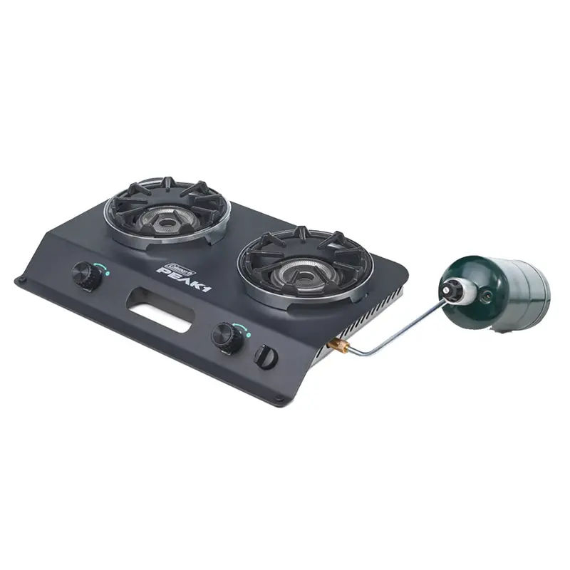 Coleman Peak1 Dual-Burner Portable Camping Stove 1