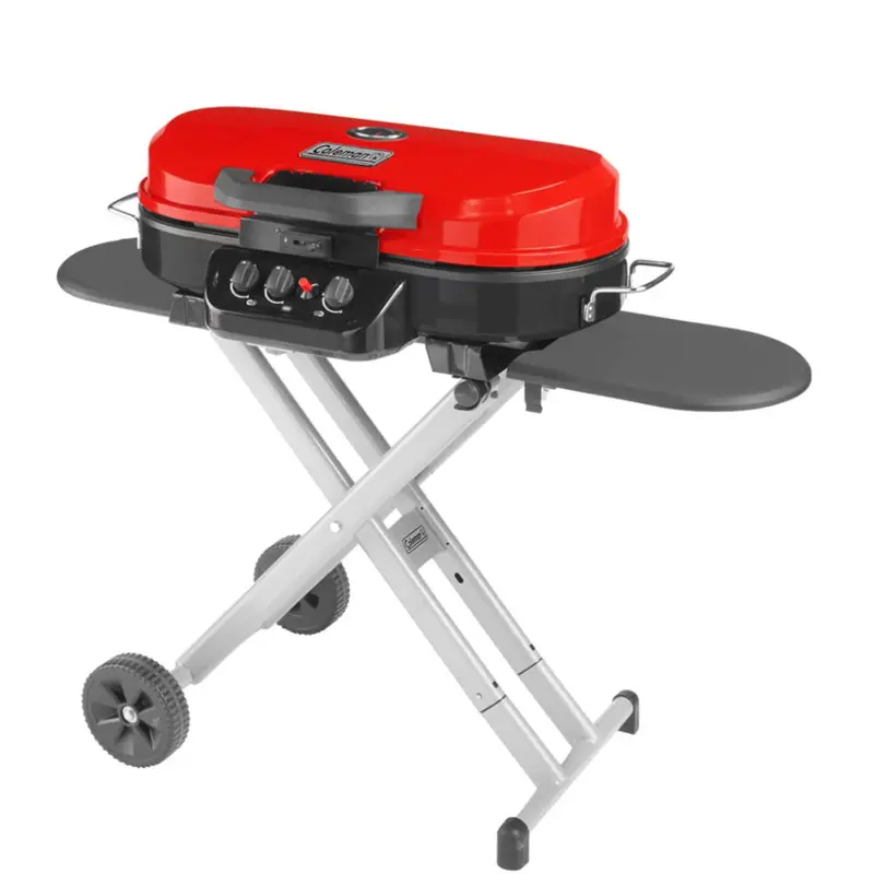 Coleman Roadtrip 285 Red Stand-Up Propane Gas Grill 1