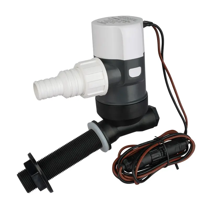 Commodore 1100 Gph Angled Livewell Pump – 12V Dc 1