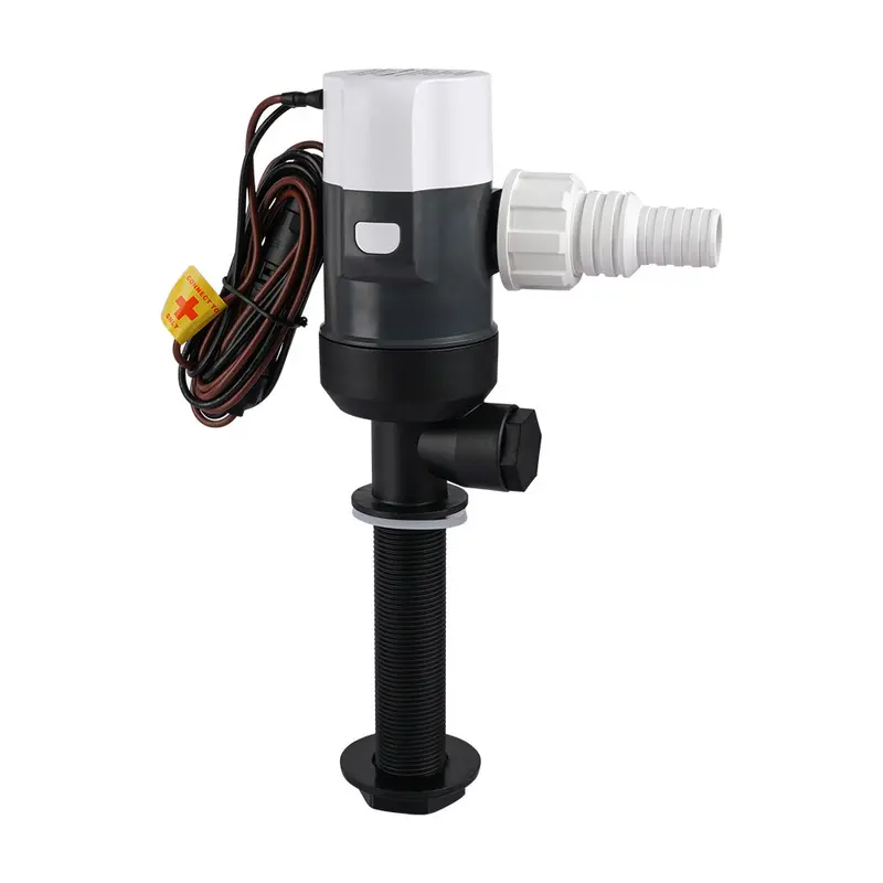 Commodore 1100 Gph Long Vertical Livewell Pump – 12V Dc 1