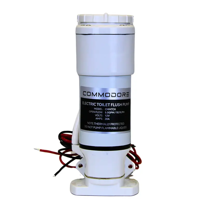 Commodore 12V Electric Toilet Conversion Kit – Manual-To-Electric Retrofit System (Cmmtck) 1
