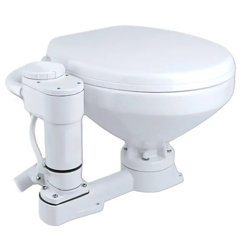 Commodore Twist-Flush Electric Marine Toilet – Standard Size 1