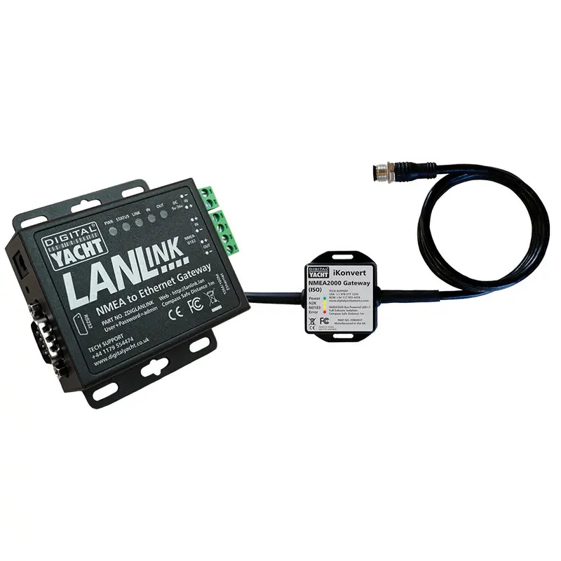 Digital Yacht Lanlink – Nmea 2000 To Ethernet Gateway For Network Integration [Zdiglanln2K] 1