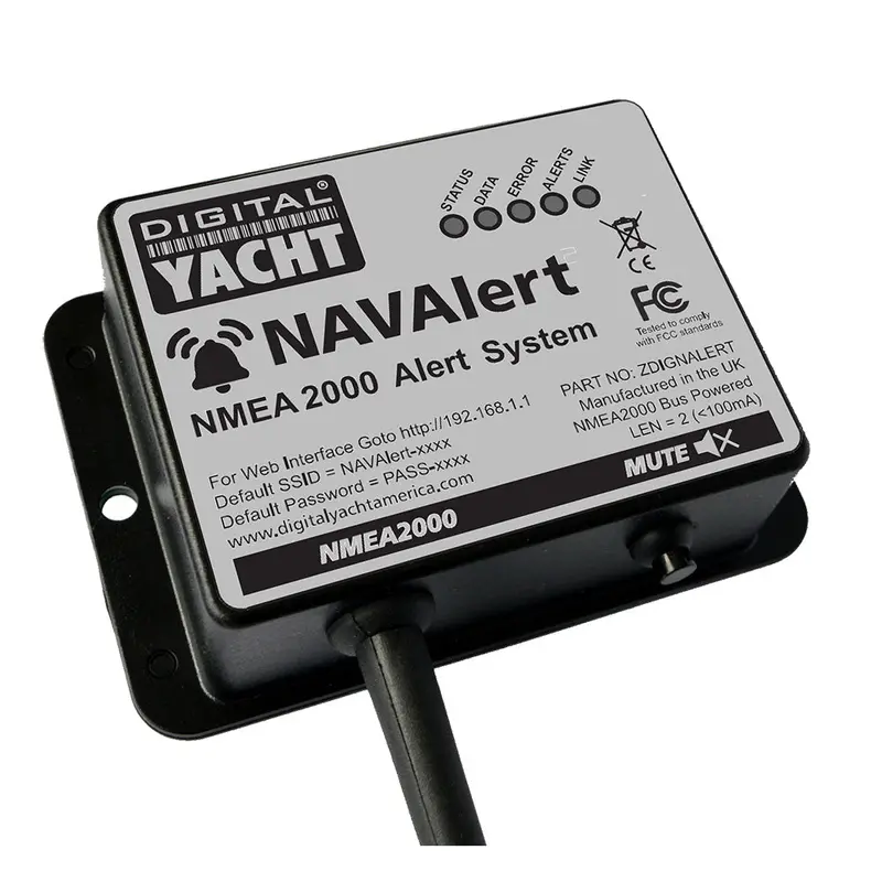 Digital Yacht Navalert — Nmea 0183/2000 Monitoring And Alarm System 1