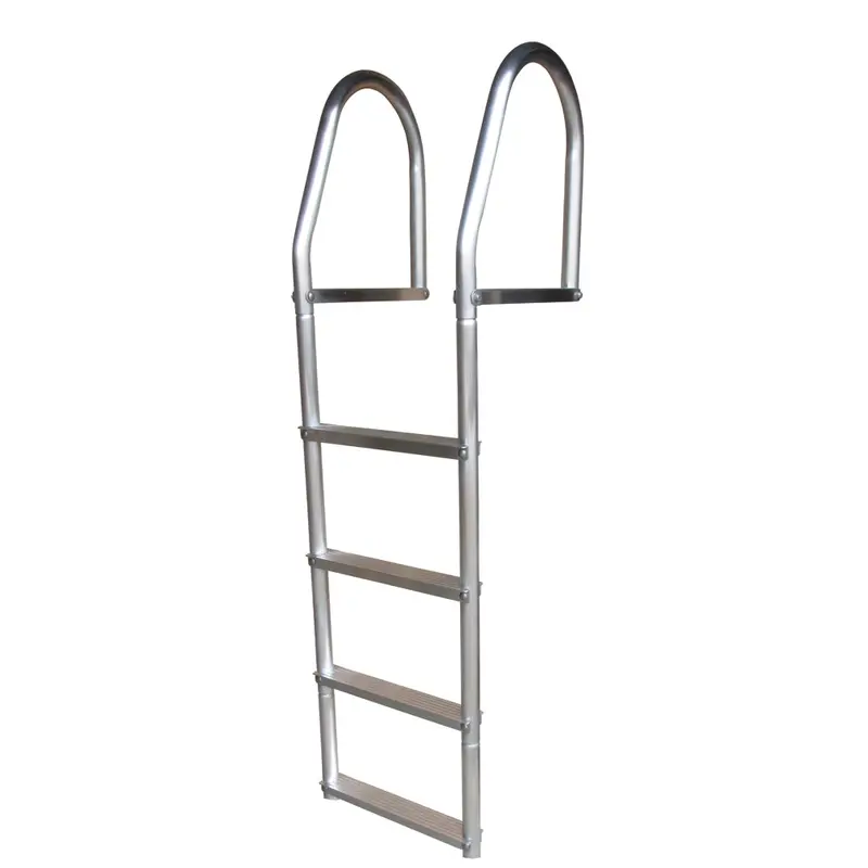 Dock Edge Eco-Friendly Fixed Dock Ladder – 4-Step, Weld-Free Aluminum Construction 1