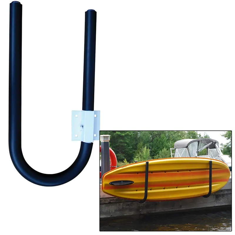 Dock Edge Kayak Storage Mount – Freestanding Or Wall-Mountable Design 1