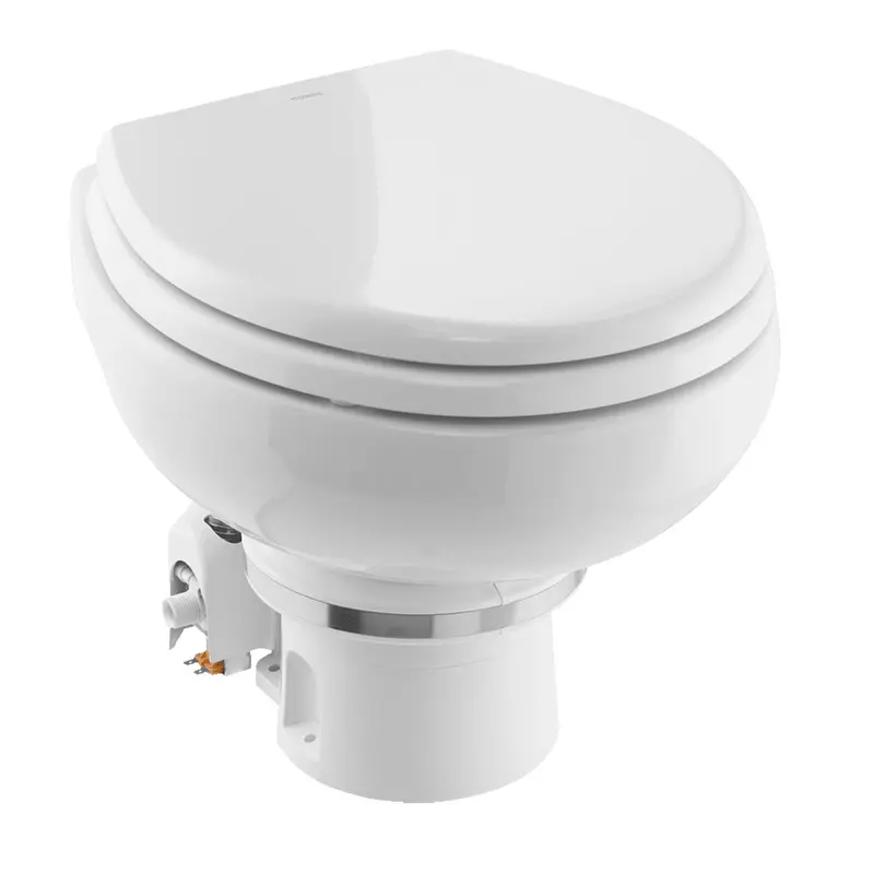 Dometic Masterflush 7120 Electric Macerating Toilet – Orbit Base, Freshwater Use, 24V Dc, White Finish, #9610007271 1