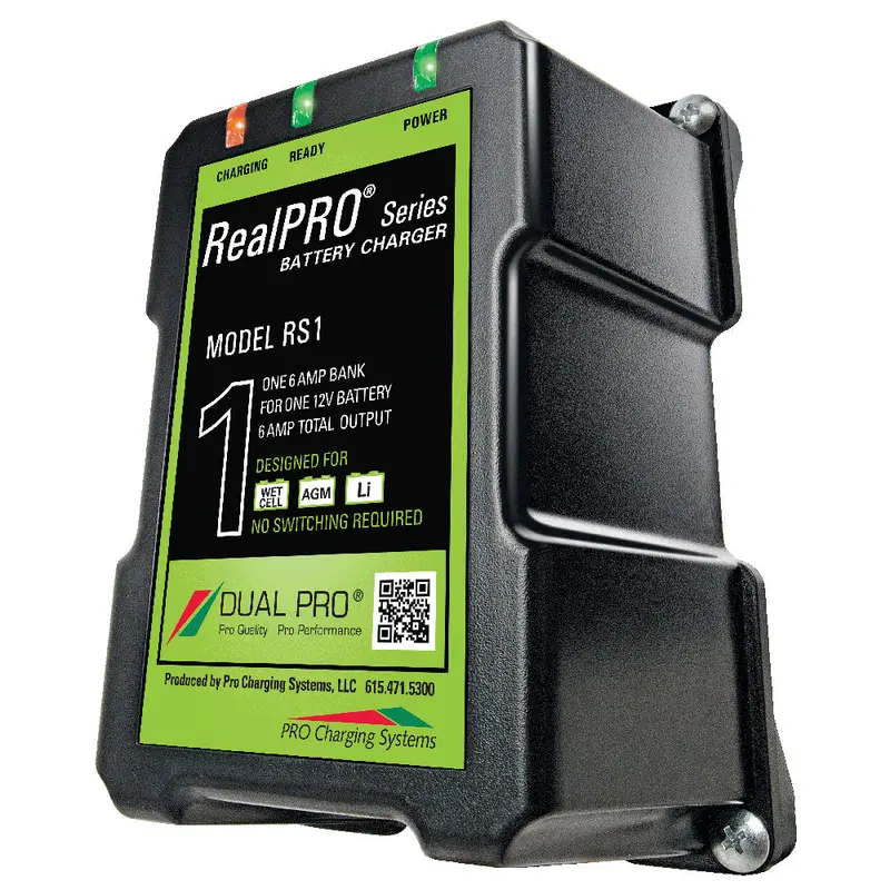 Dual Pro Rs1 Realpro Battery Charger – 6A, Single-Bank, 12V [Rs1] 1