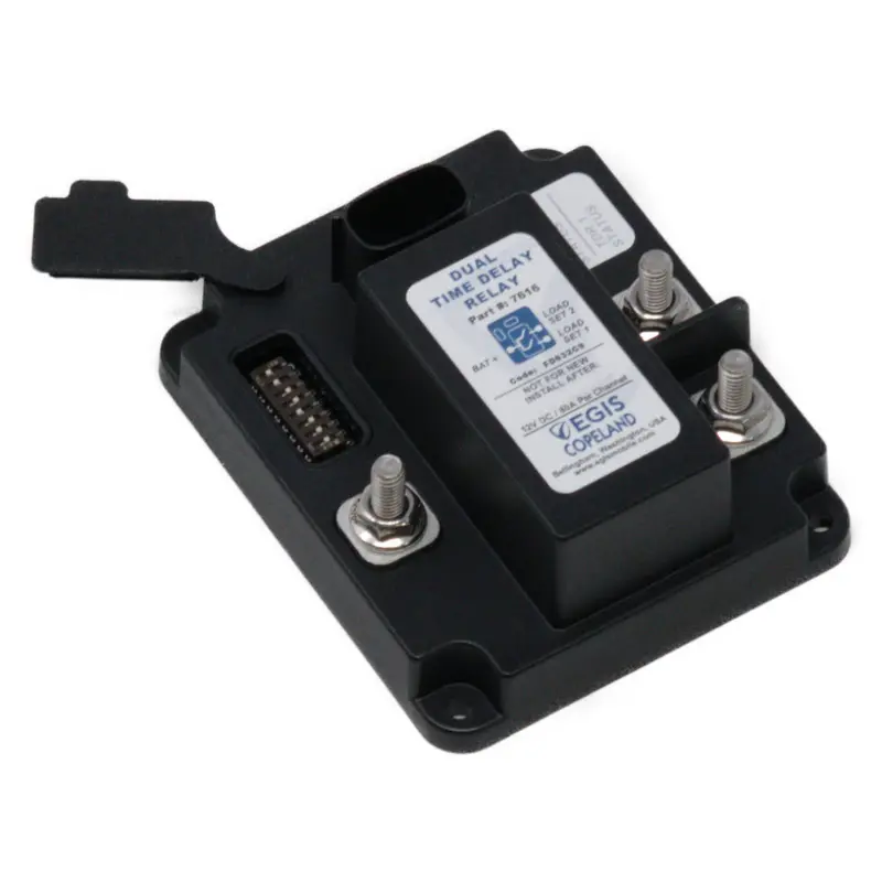 Egis Tdr Series 12V Dual-Channel Time Delay Relay (2×80A) – Model 7616 1