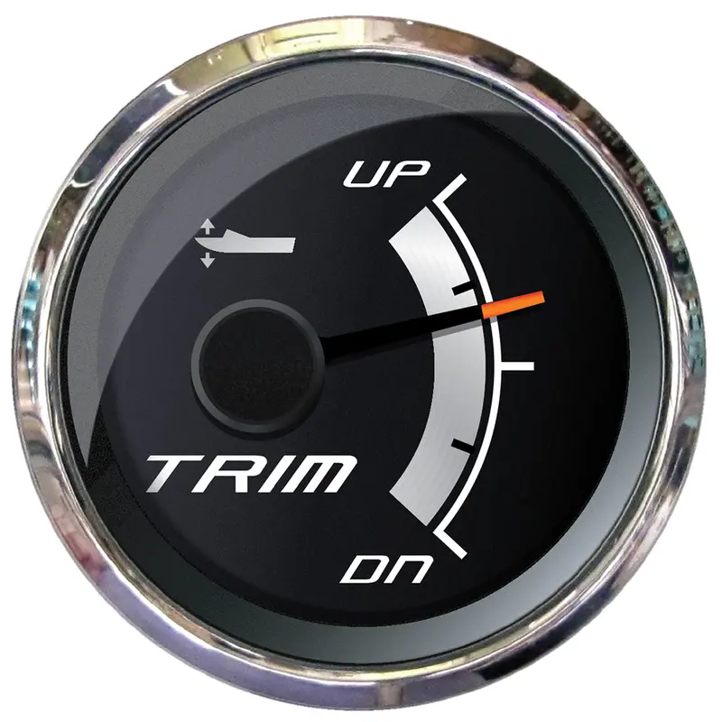 Faria Platinum 2" Trim Indicator Gauge For Mercury, Mariner, Mercruiser, Volvo Dp & Yamaha (2001–Newer) 1