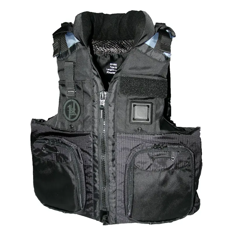 First Watch Av-800 Four-Pocket Flotation Vest – Black, Xxl/3Xl (Av-800-Bk-2Xl/3Xl) 1