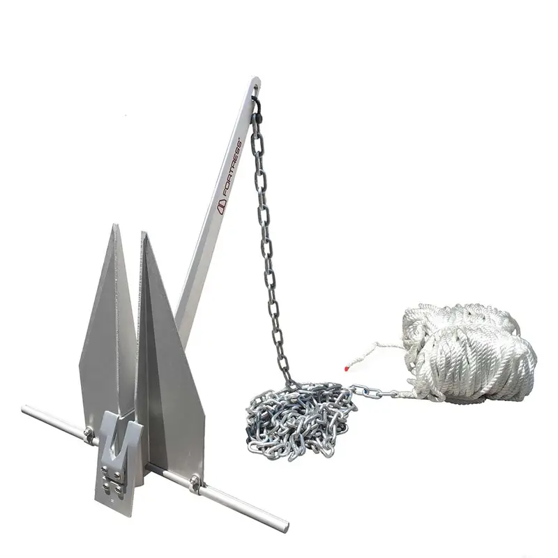 Fortress Fx-16 Full Anchoring Kit With Anchor, Rode, And Accessories 1
