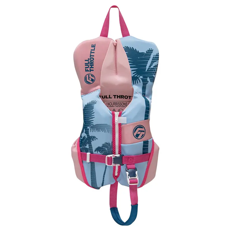 Full Throttle Infant Rapid-Dry Life Jacket – Flex-Back Design, Pink – 142200-105-000-25 1