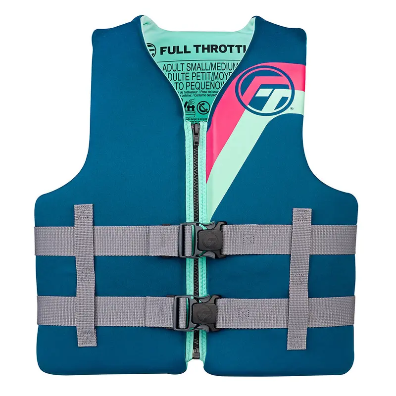 Full Throttle Rapid-Dry Adult Life Vest – L/Xl, Aqua Color, Uscg Approved [142100-505-050-27] 1