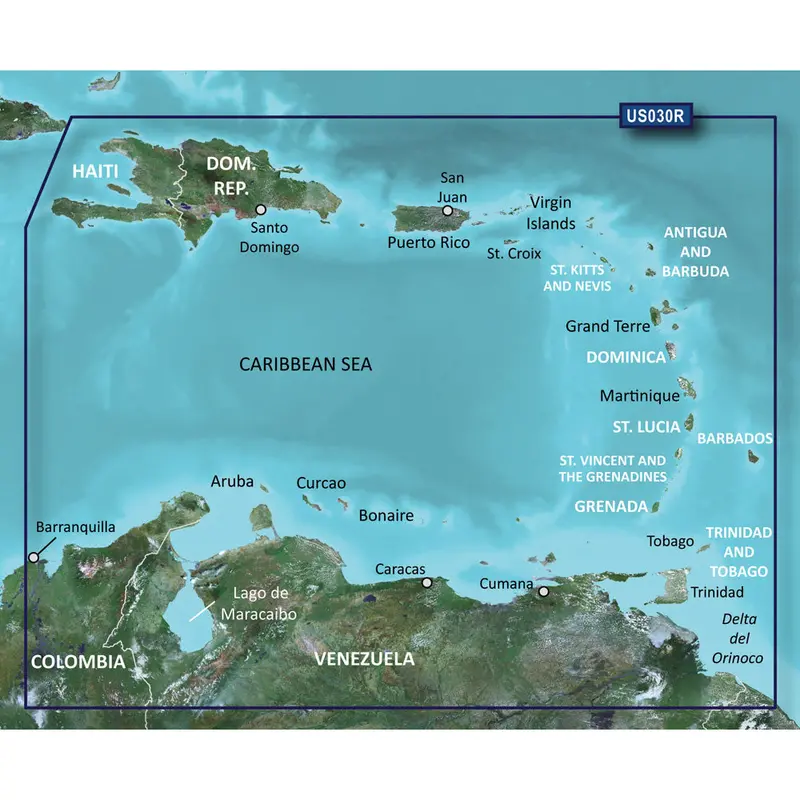 Garmin Bluechart G3 Hd Southeast Caribbean Chart – Microsd/Sd Card 1