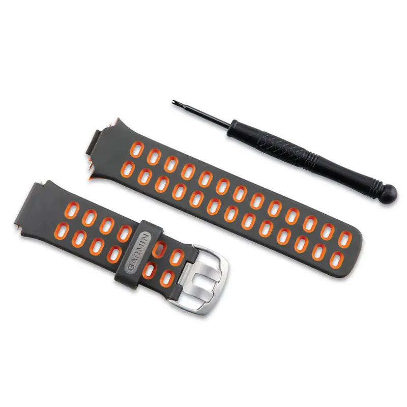 Garmin Forerunner 310Xt Replacement Band – Orange And Grey 1