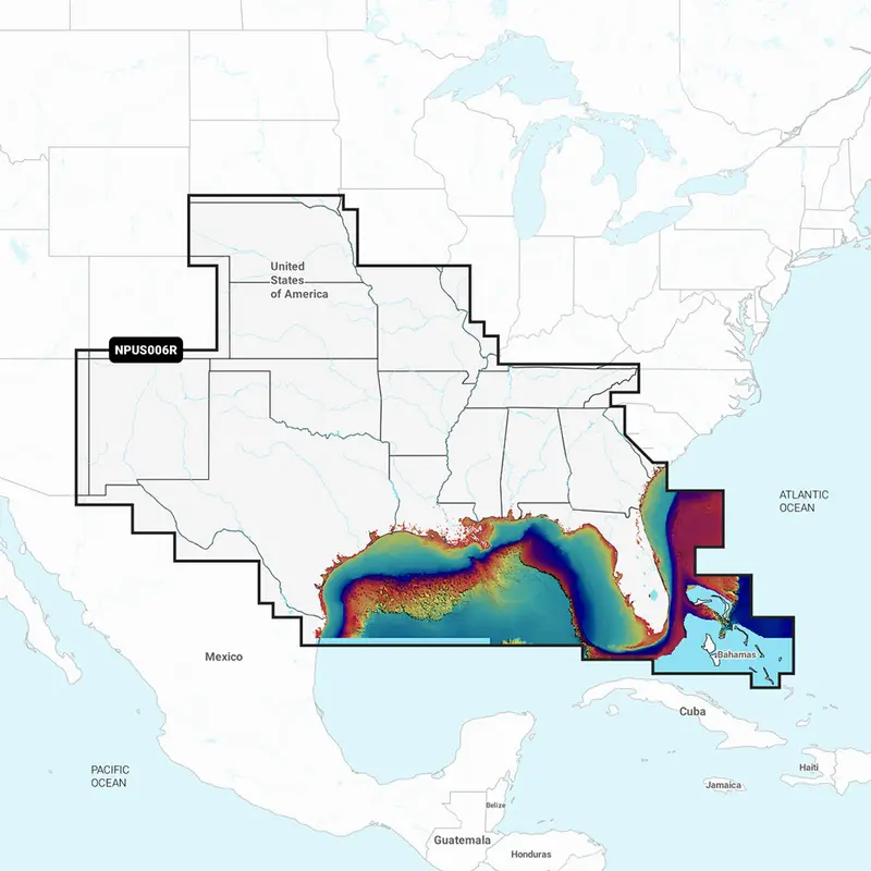 Garmin Navionics Vision+ Chartplotter Map – U.S. South Region [010-C1290-00] 1