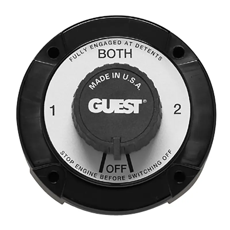 Guest Heavy-Duty Dual-Battery Selector Switch For Marine Applications (Model 2111A) 1