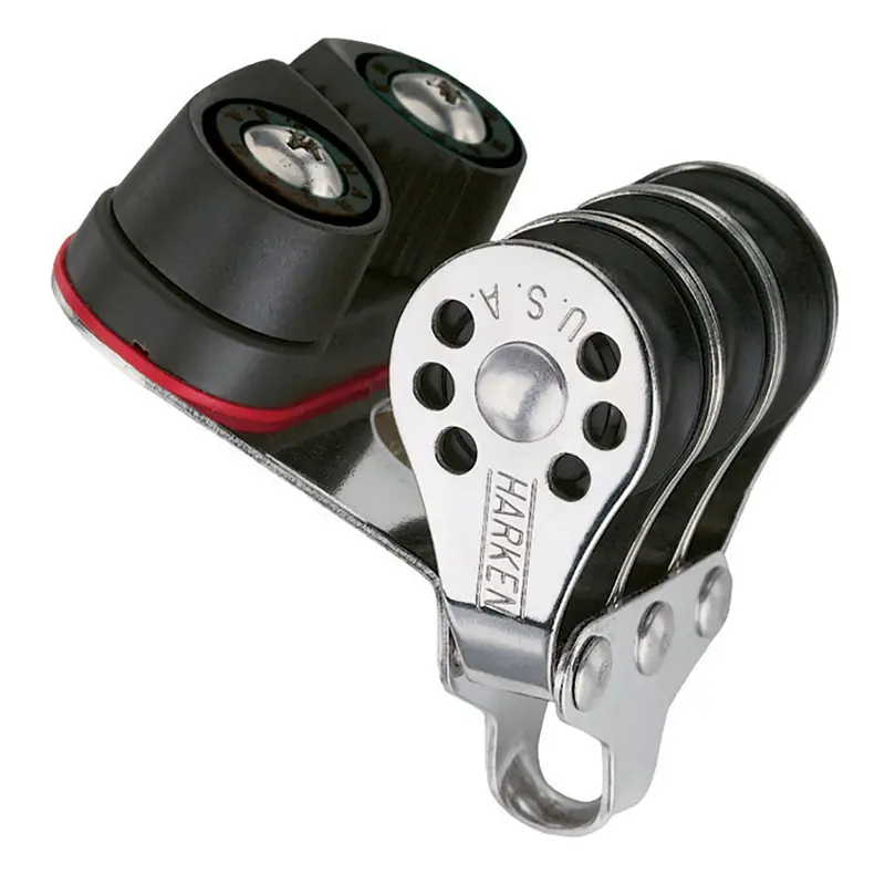 Harken 22Mm Triple Micro Block With Integrated Cam Cleat – Model 230 1