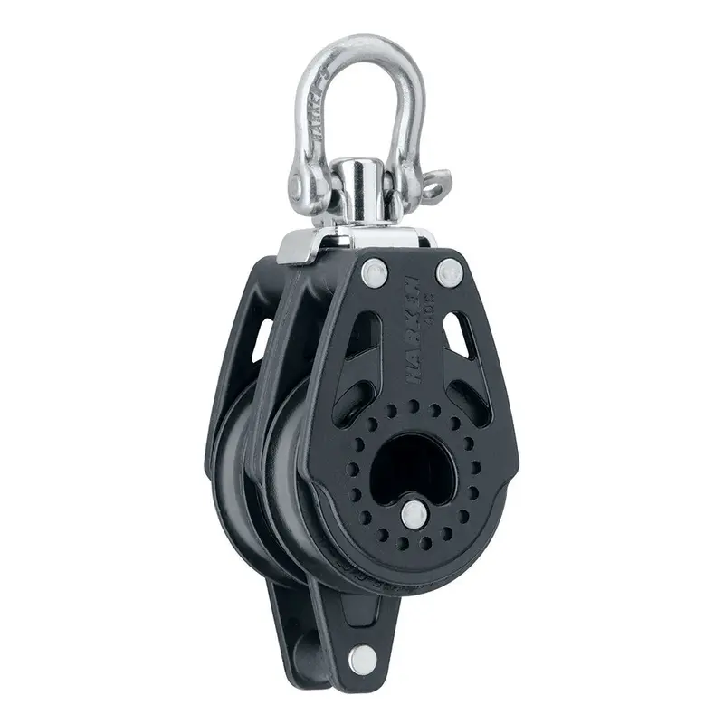 Harken 40Mm Carbo Air Double Swivel Block With Becket 1
