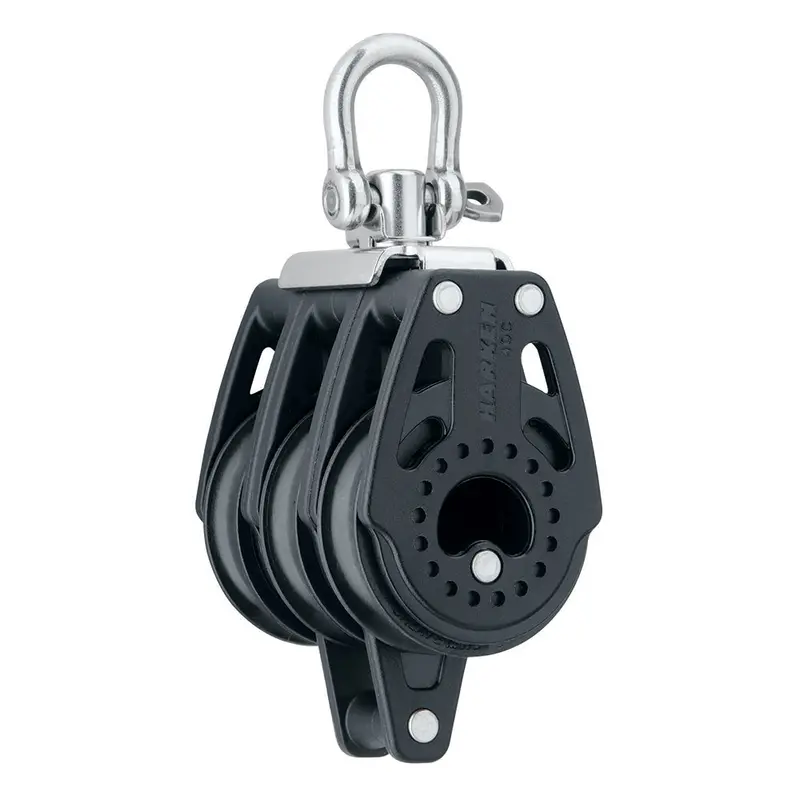 Harken 40Mm Carbo Air Triple Swivel Block With Becket 1