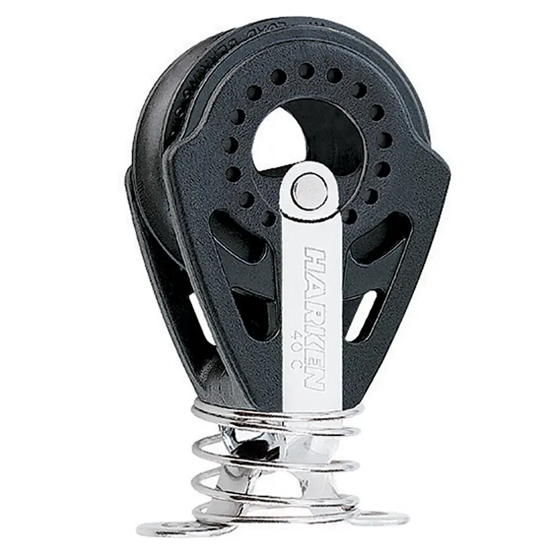 Harken 40Mm Carbo Block With Spring-Loaded Eyestrap Mount [2652] 1