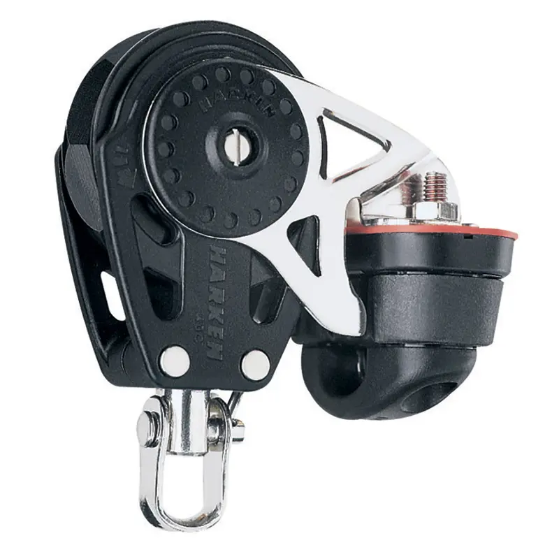 Harken 40Mm Carbo Ratchet Block Featuring Swivel Base, Becket, And Integrated Cam Cleat [2610] 1