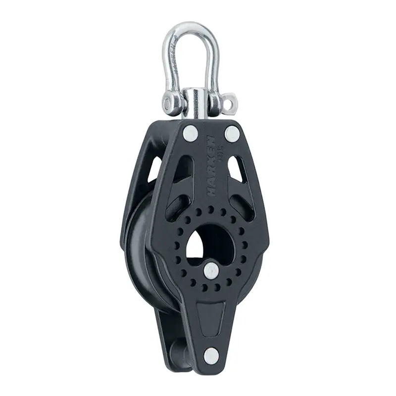 Harken 40Mm Carbo Single Sheave Block With Swivel Bracket Mount [2637] 1