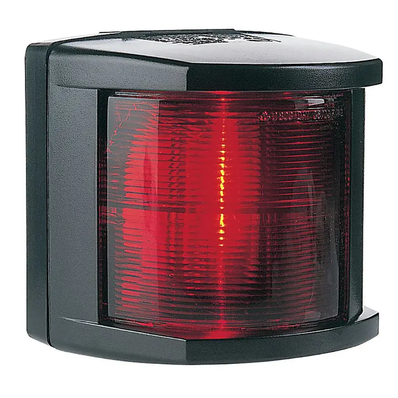 Hella Marine 2-Nautical-Mile Incandescent Port Navigation Light – 12V, Black Housing (002984335) 1