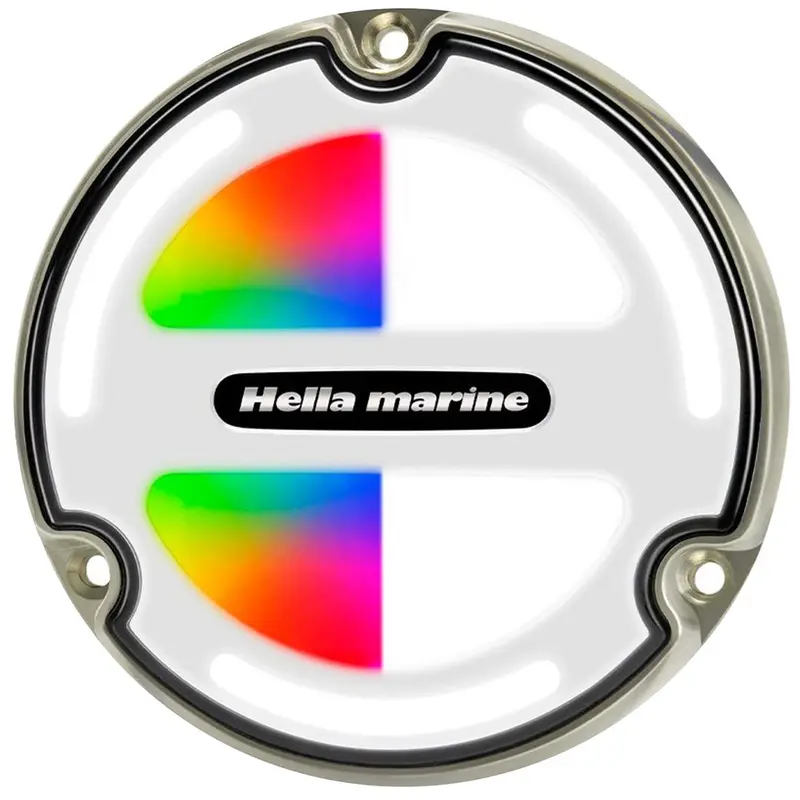 Hella Marine Apelo A3 Rgbw Underwater Led Light – Bronze Housing, White Lens [016831001] 1