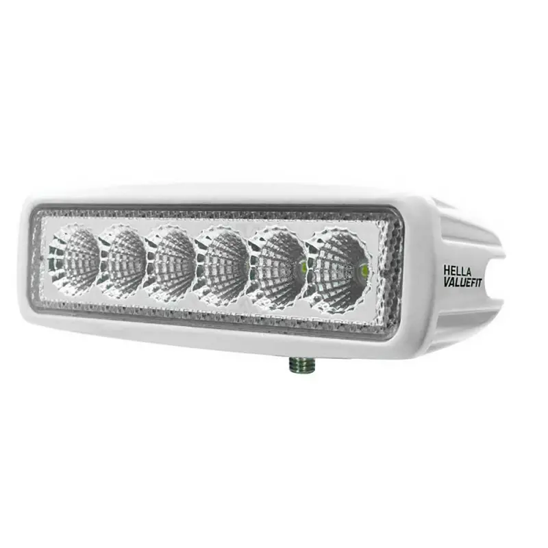 Hella Marine Value Fit 6-Led White Flood Light Bar – Compact Mini Design (357203051) 1