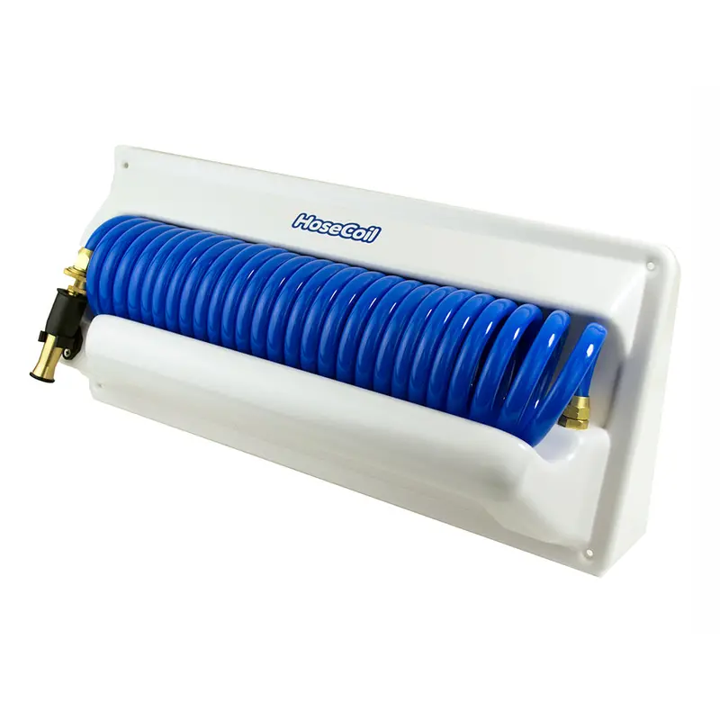 Hosecoil Hc25H2 Horizontal Enclosure With 5-Foot Feeder Hose Included 1