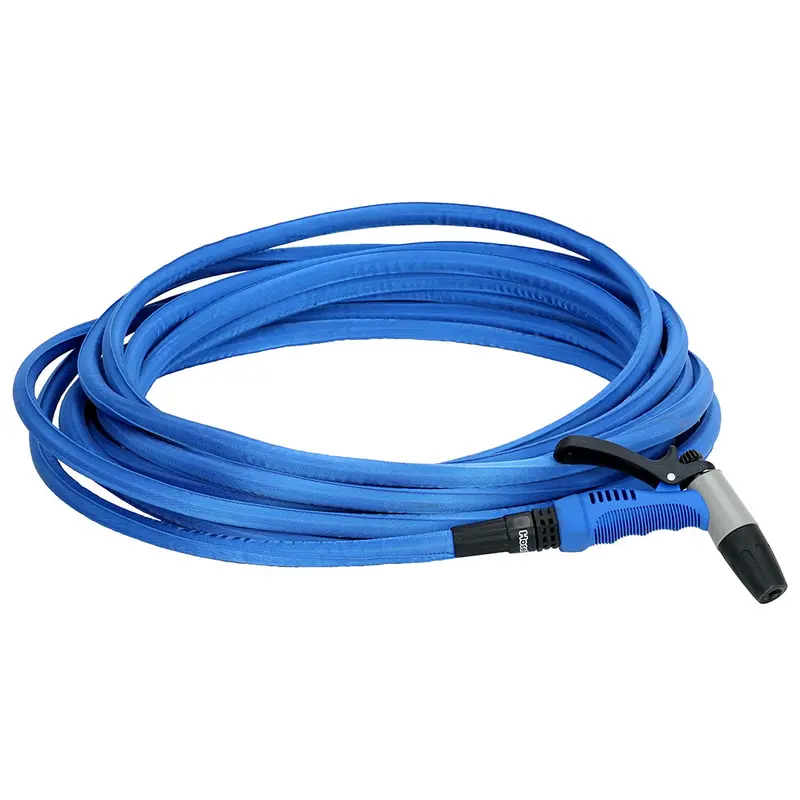 Hosecoil Hf75K – 75-Foot Blue Flexible Hose Kit With Rubber-Tip Nozzle 1