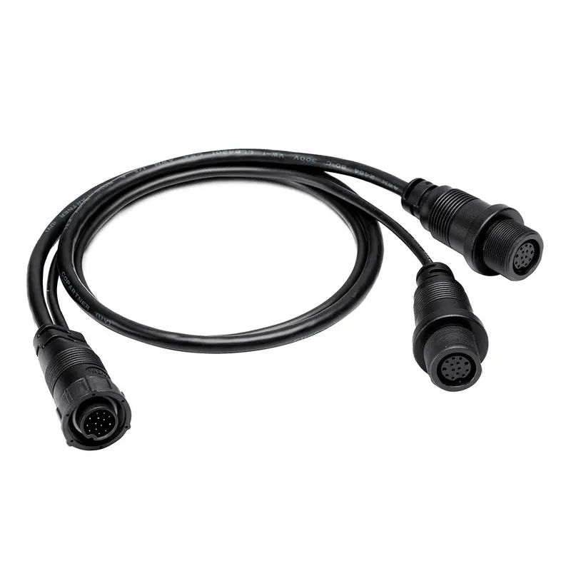 Humminbird 14-Foot Side Imaging Splitter Cable For Solix And Apex (Left/Right Imaging) 1