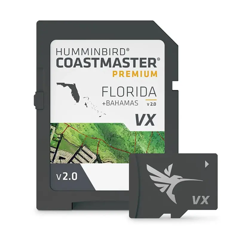 Humminbird Coastmaster Premium Florida-Specific Mapping Software – Version 2 1