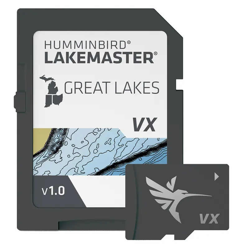 Humminbird Lakemaster Vx Standard Mapping Card: Great Lakes Region 1