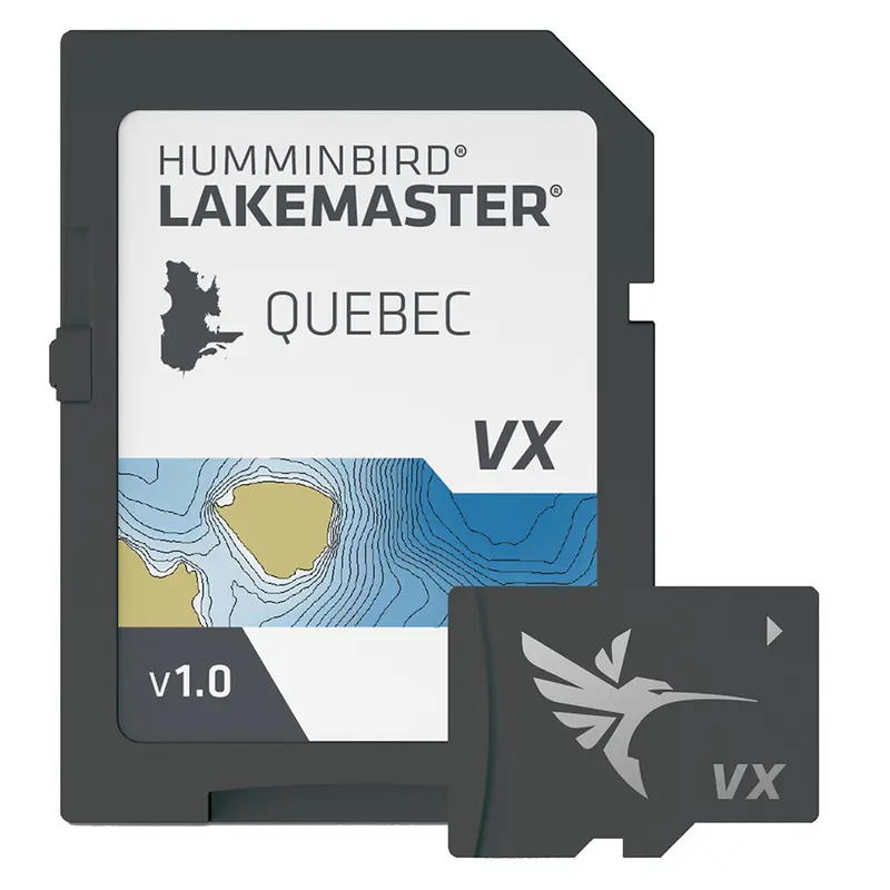 Humminbird Lakemaster Vx Standard Mapping Card: Quebec 1