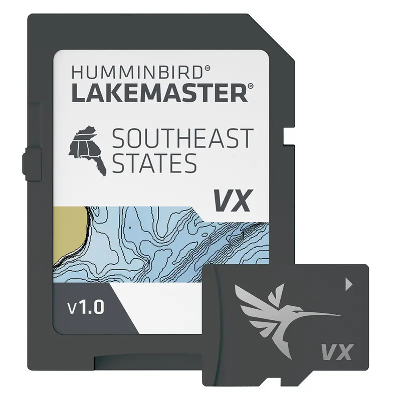 Humminbird Lakemaster Vx Standard Mapping Card: Southeastern States 1