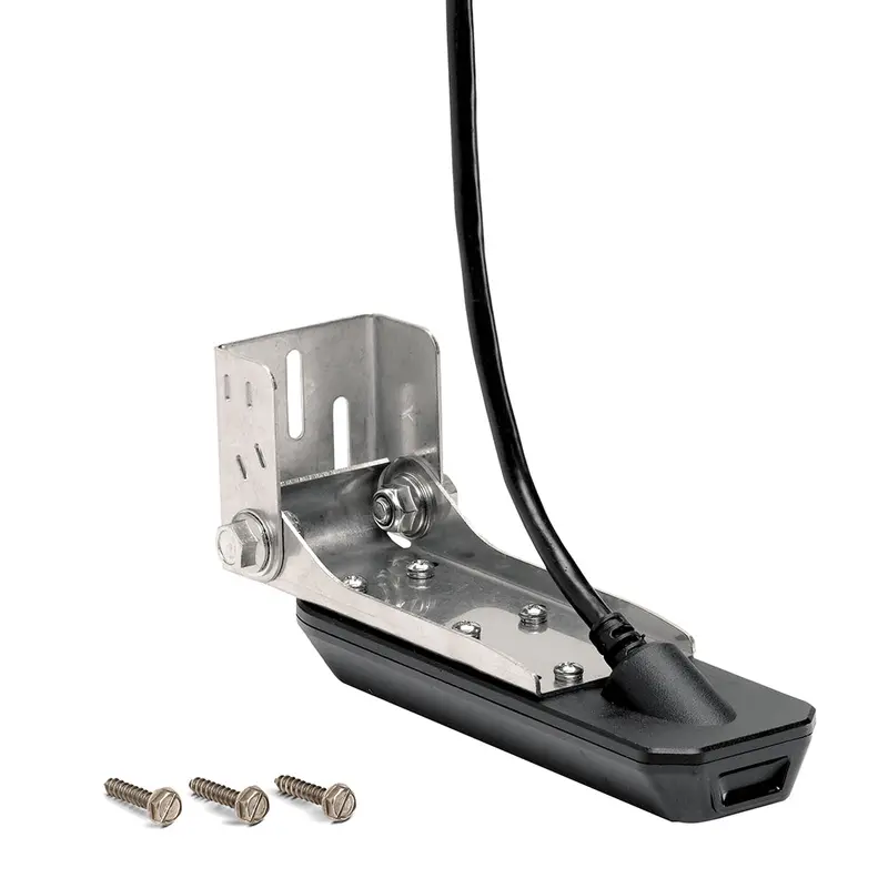 Humminbird Xm-14-Hw-Mdi-T Mega Di+ Transom Mount Transducer With Temperature Sensor For Solix (710290-1) 1