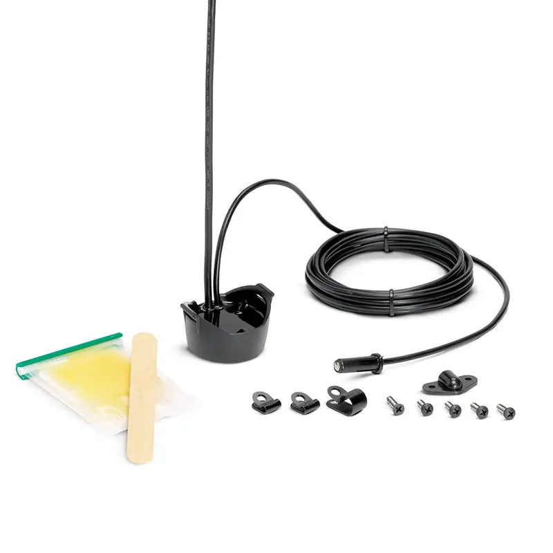 Humminbird Xp-14-Hw-T Dual Spectrum Chirp In-Hull Transducer With Temperature Sensor For Solix (710287-1) 1